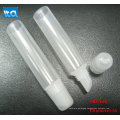 Lip gloss PE clear transparent tube screw cap